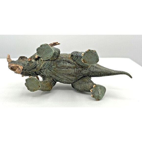 Schleich Styracosaurus Dinosaur Toy‎ Figure 2012 D-73527 Retired EUC - Picture 6 of 10